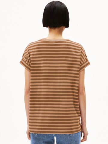 ARMEDANGELS Shirt in Brown