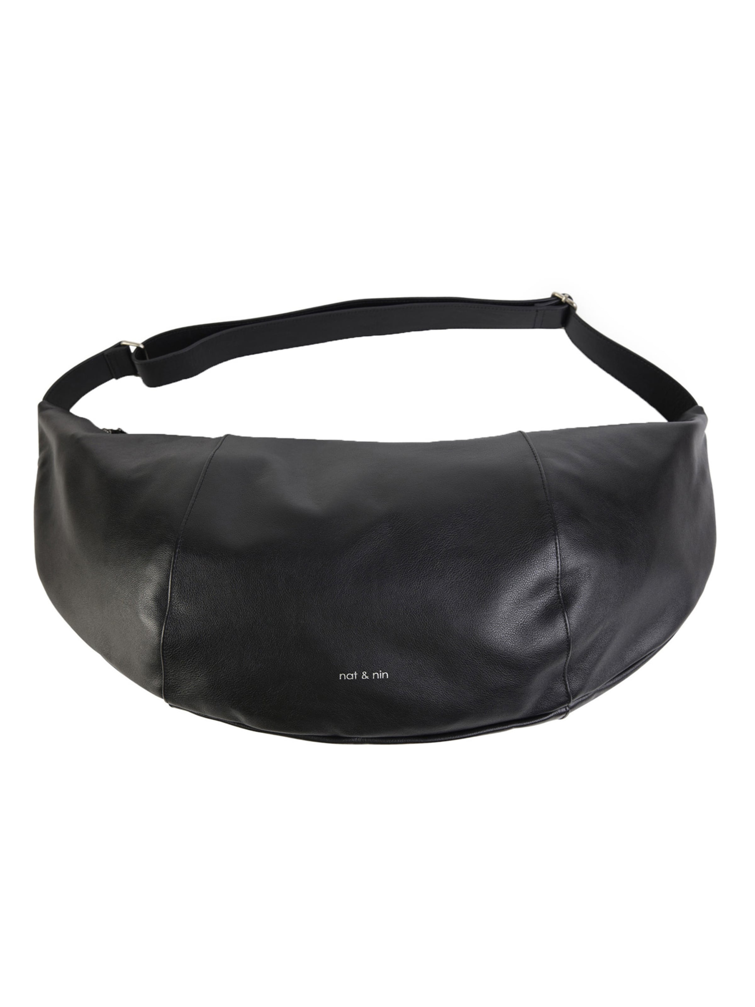 Nat&Nin Τσάντα ώμου 'CORTO' σε μαύρο: μπροστά