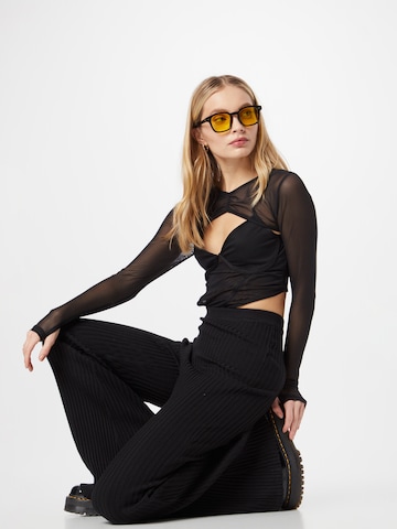 Urban Classics Flared Leggings in Black