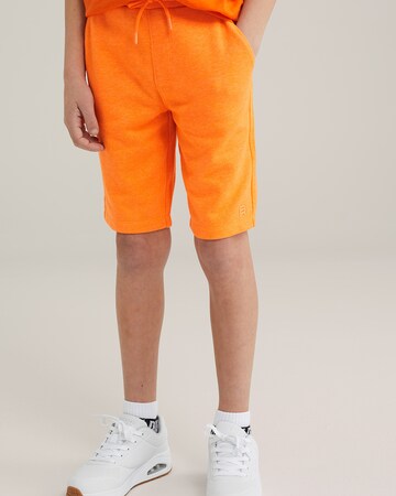 Regular Pantalon WE Fashion en orange : devant
