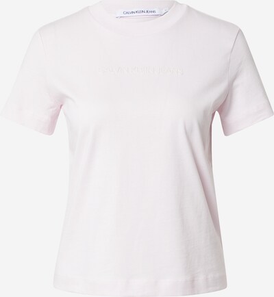 Calvin Klein Jeans Majica u pastelno roza / bijela, Pregled proizvoda