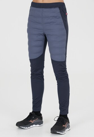 ENDURANCE Slim fit Workout Pants 'Eluna' in Grey: front