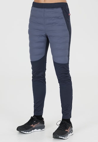 ENDURANCE Slimfit Sportbroek 'Eluna' in Grijs: voorkant