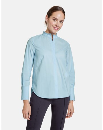 TAIFUN Blouse in Blue: front