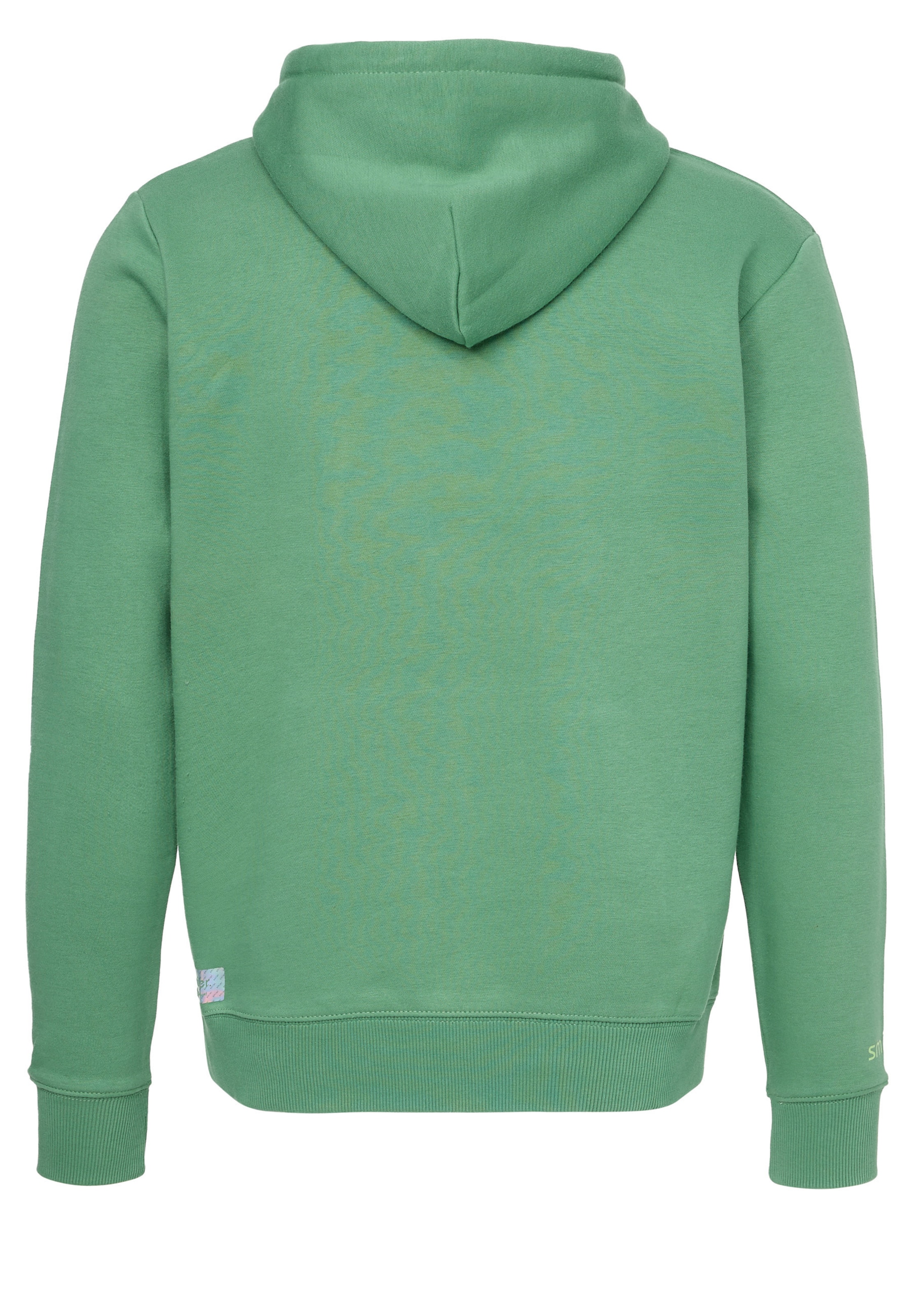 smiler. Sweatshirt 'Happy' in Green