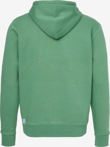 Sweat-shirt 'Happy' smiler. en vert