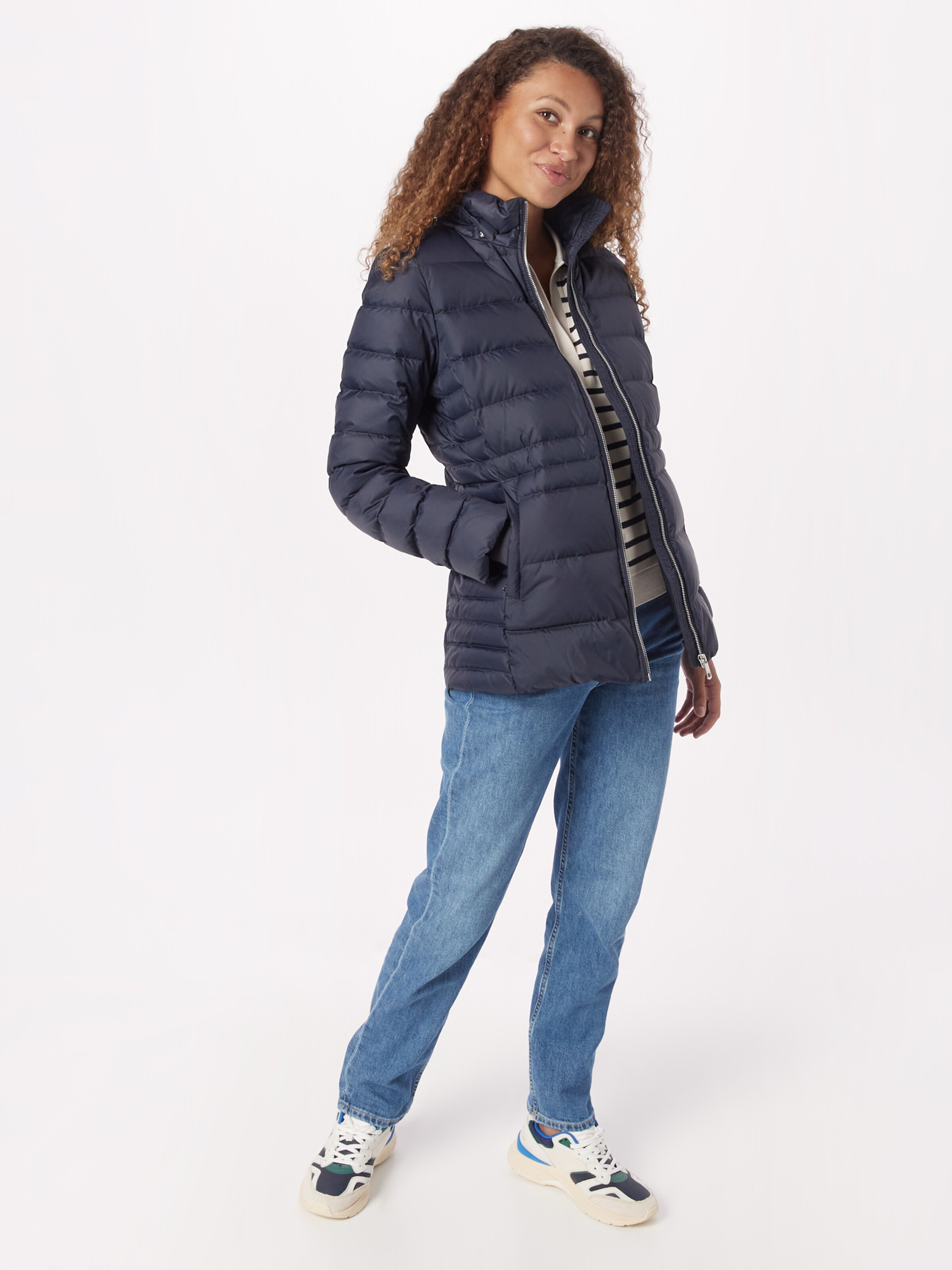 Tommy hilfiger tyra store down jacket navy