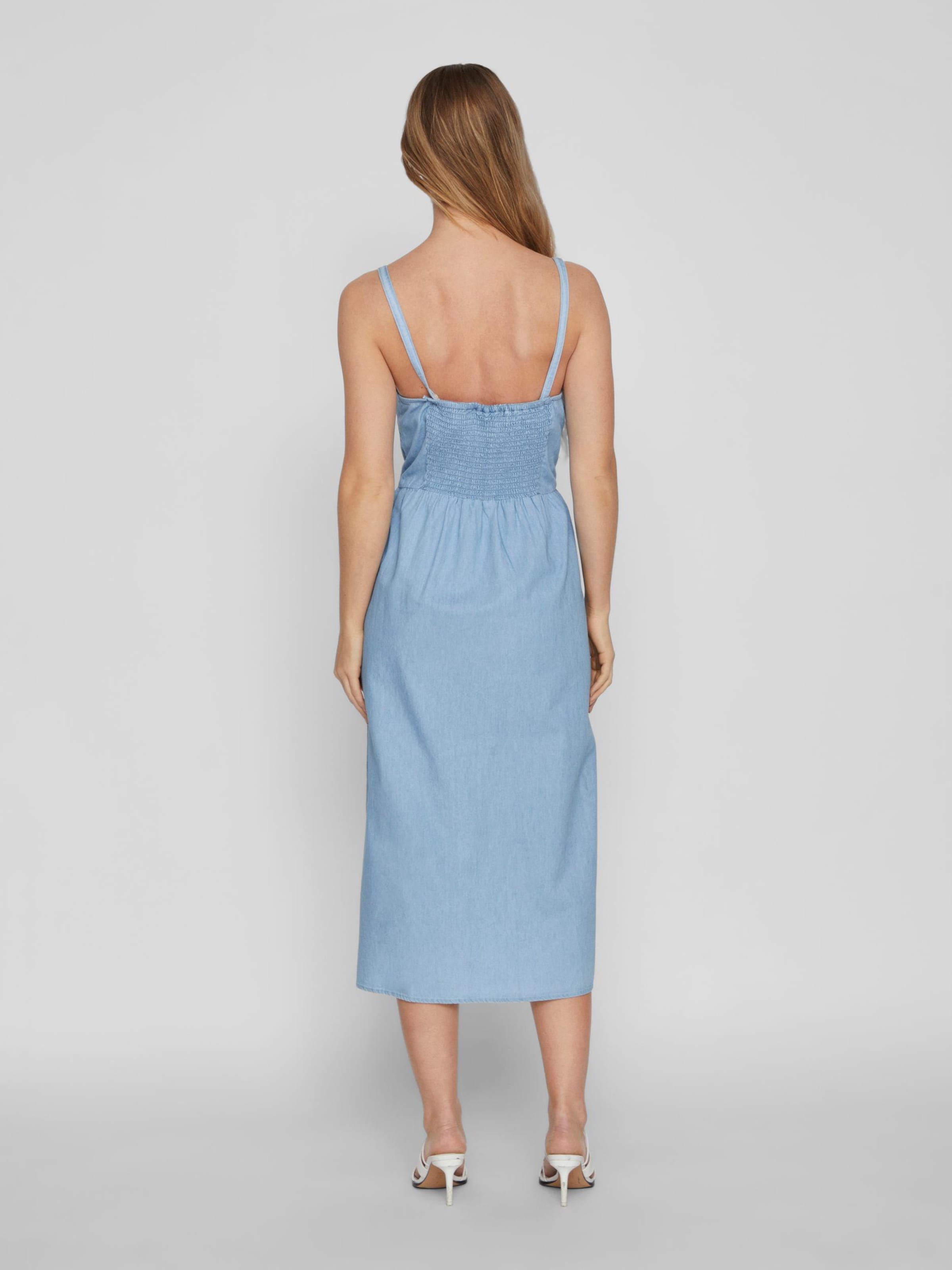 Vila denim clearance dress