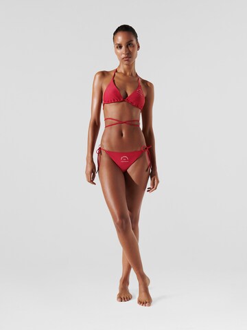 Karl Lagerfeld Bikini bottom 'Rue St-Guillaume' in Red