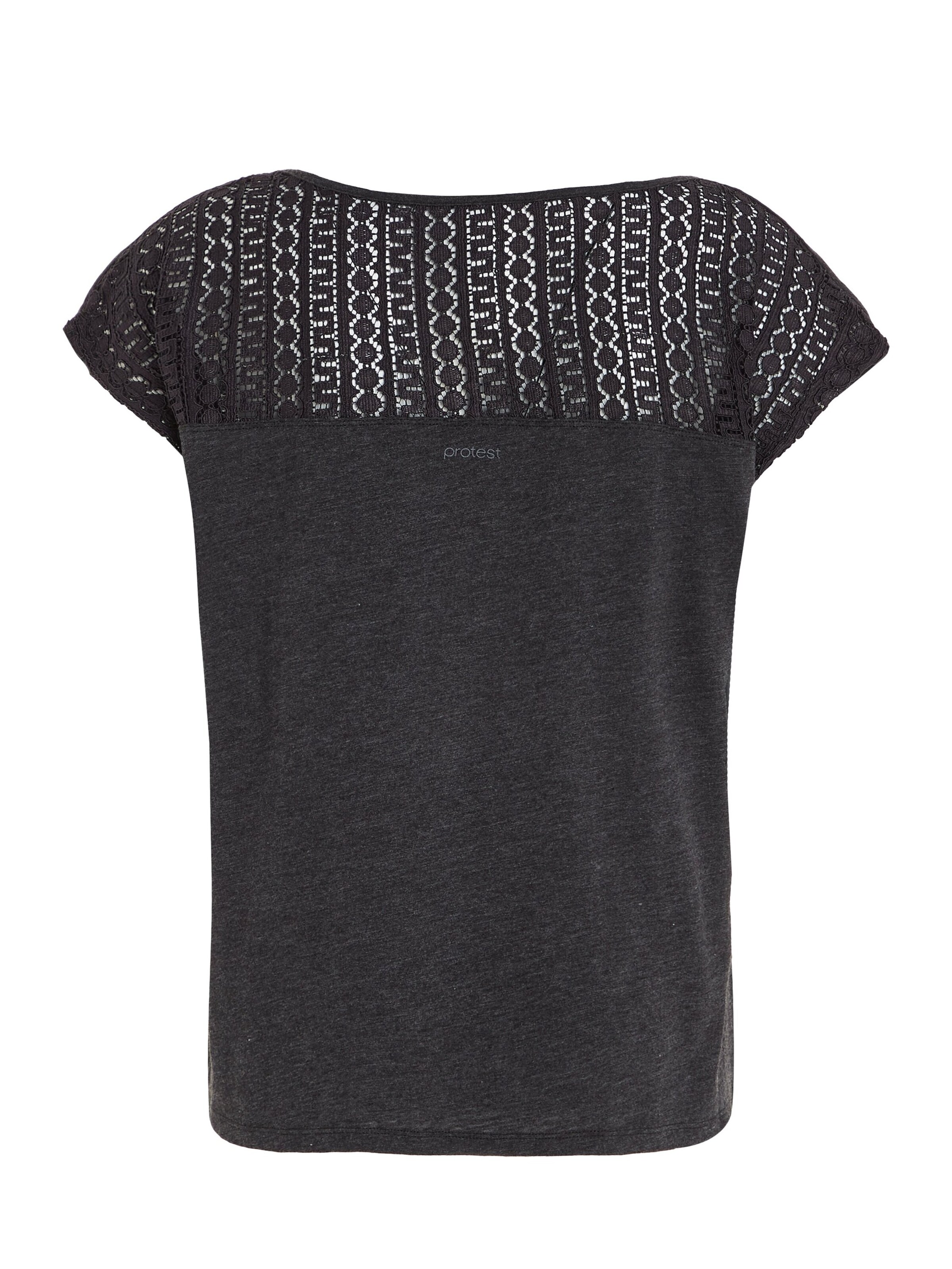 PROTEST Shirt 'PRTNICE' in Zwart