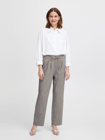 b.young Regular Broek 'Danta' in Grijs