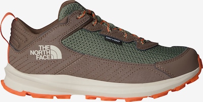 THE NORTH FACE Полуботинки 'Fastpack Hiker' в Темно-коричневый / Оливково-зеленый, Обзор товара