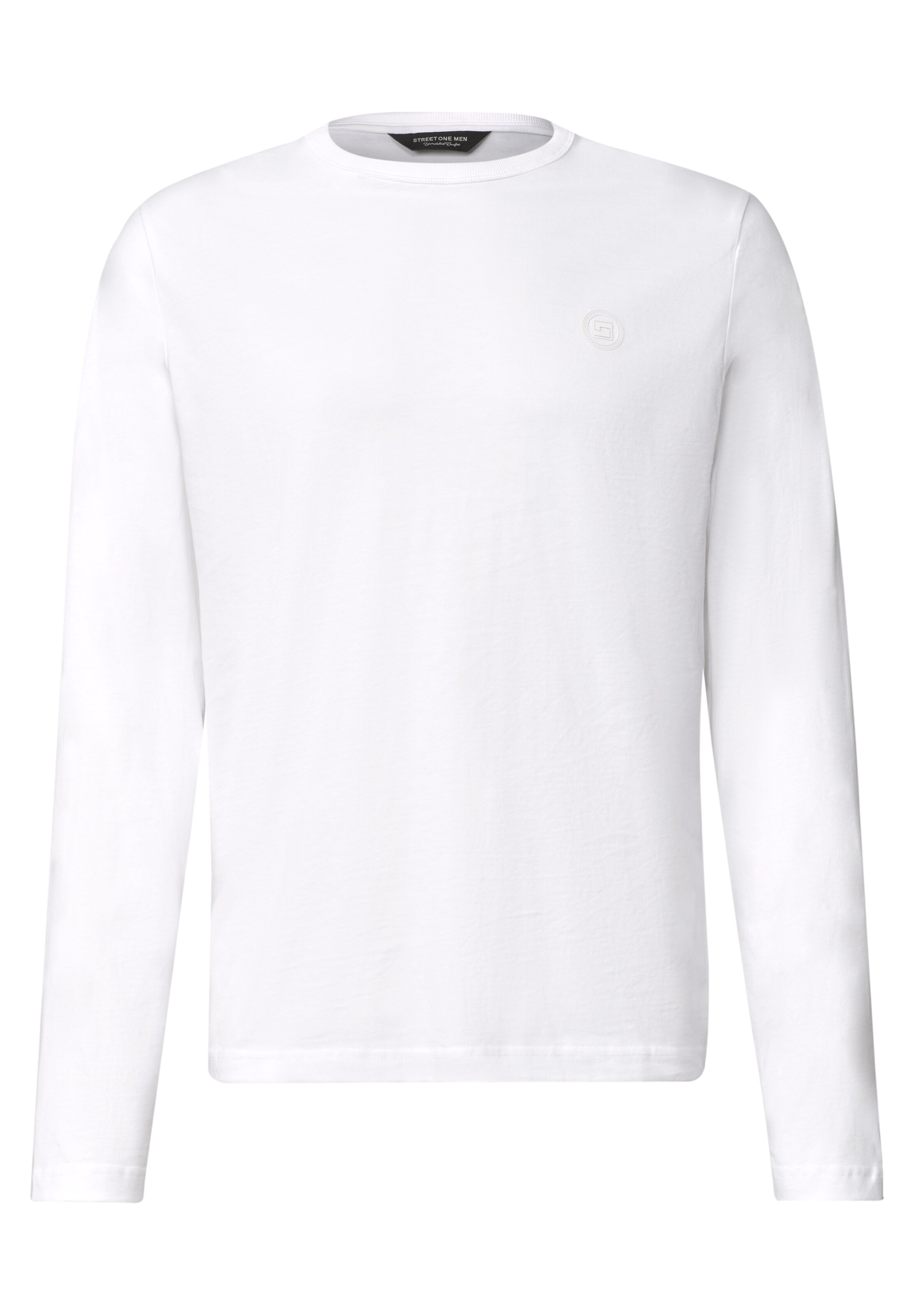 Street One MEN Shirt in XXXL in weiß, Produktansicht