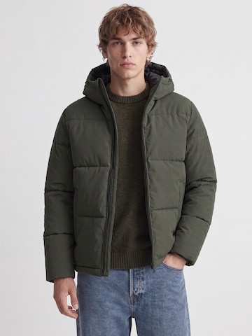 JACK & JONES - Chaqueta de entretiempo 'JJGALAXY' en verde: frente