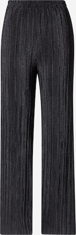 Morgan Wide Leg Housut '252-PIABOLO' värissä musta: etupuoli