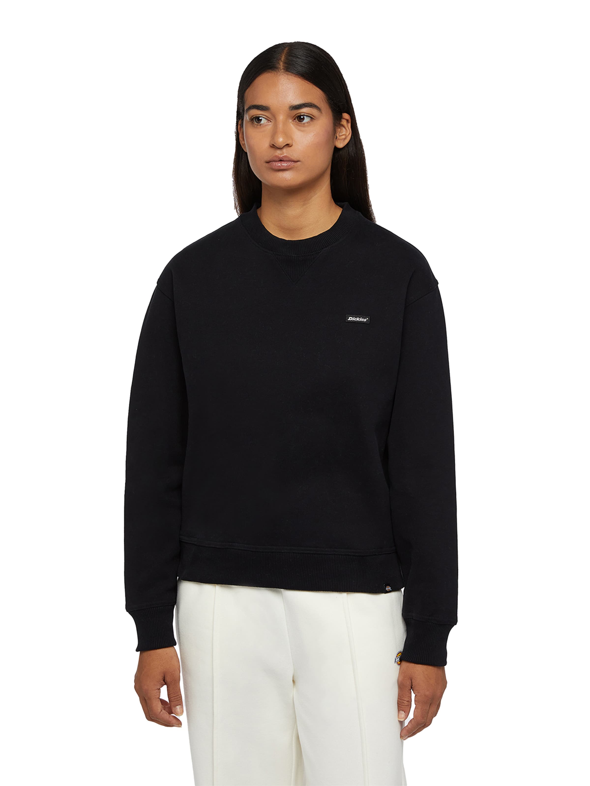 DICKIES Sweatshirt 'CLANCY' in Black: front