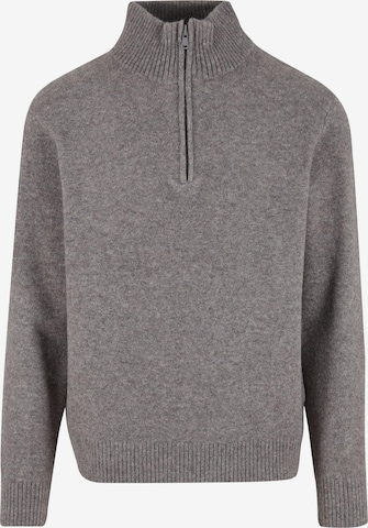 INDICODE JEANS Sweater 'Bertrax' in Grey: front
