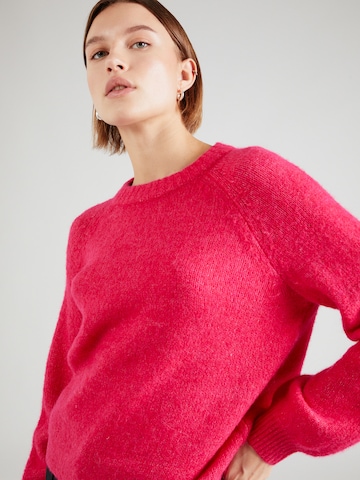 VILA Sweter 'JAMINA' w kolorze różowy