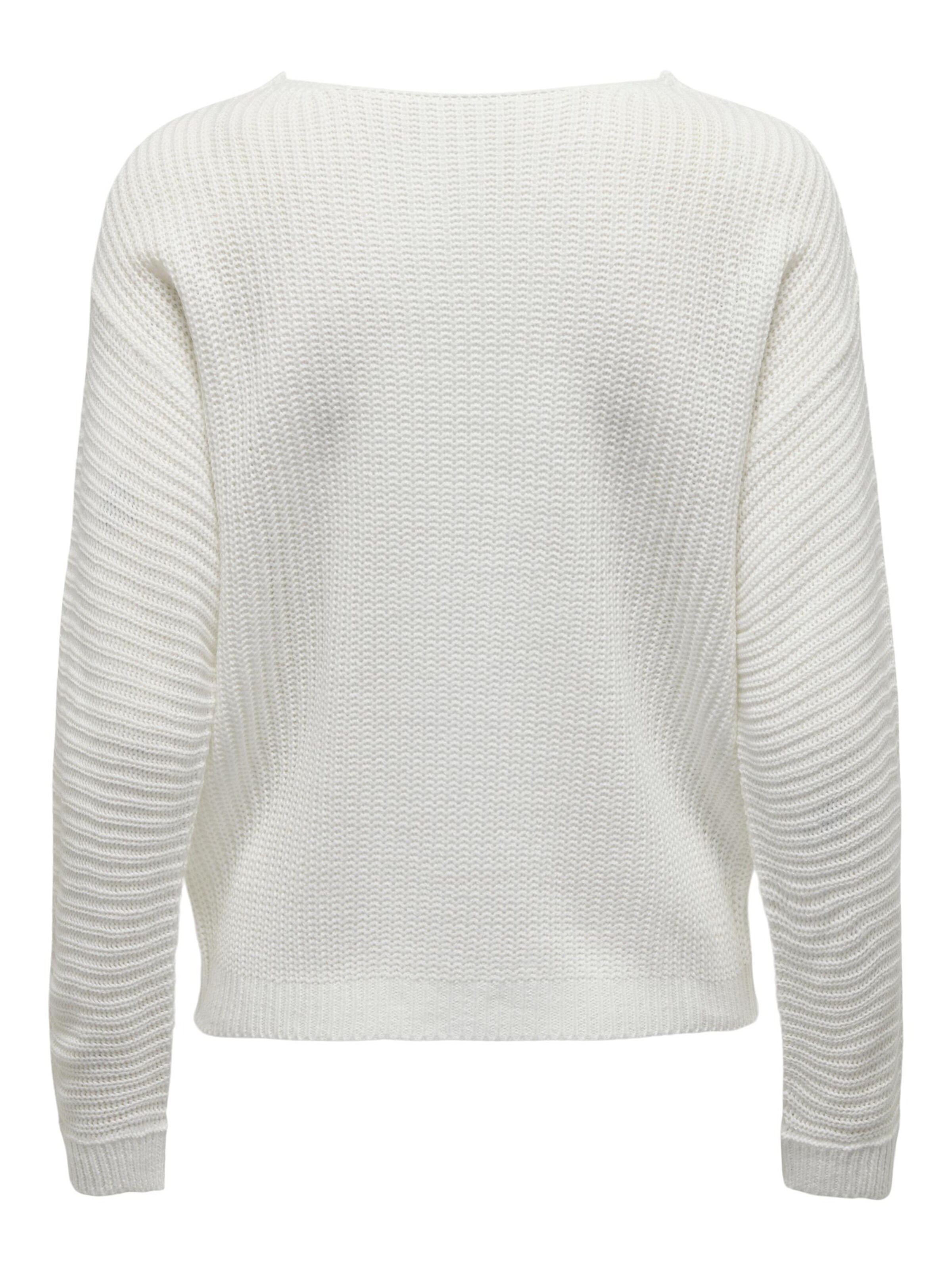 JDY Trui 'JUSTY MAYA' in Wit