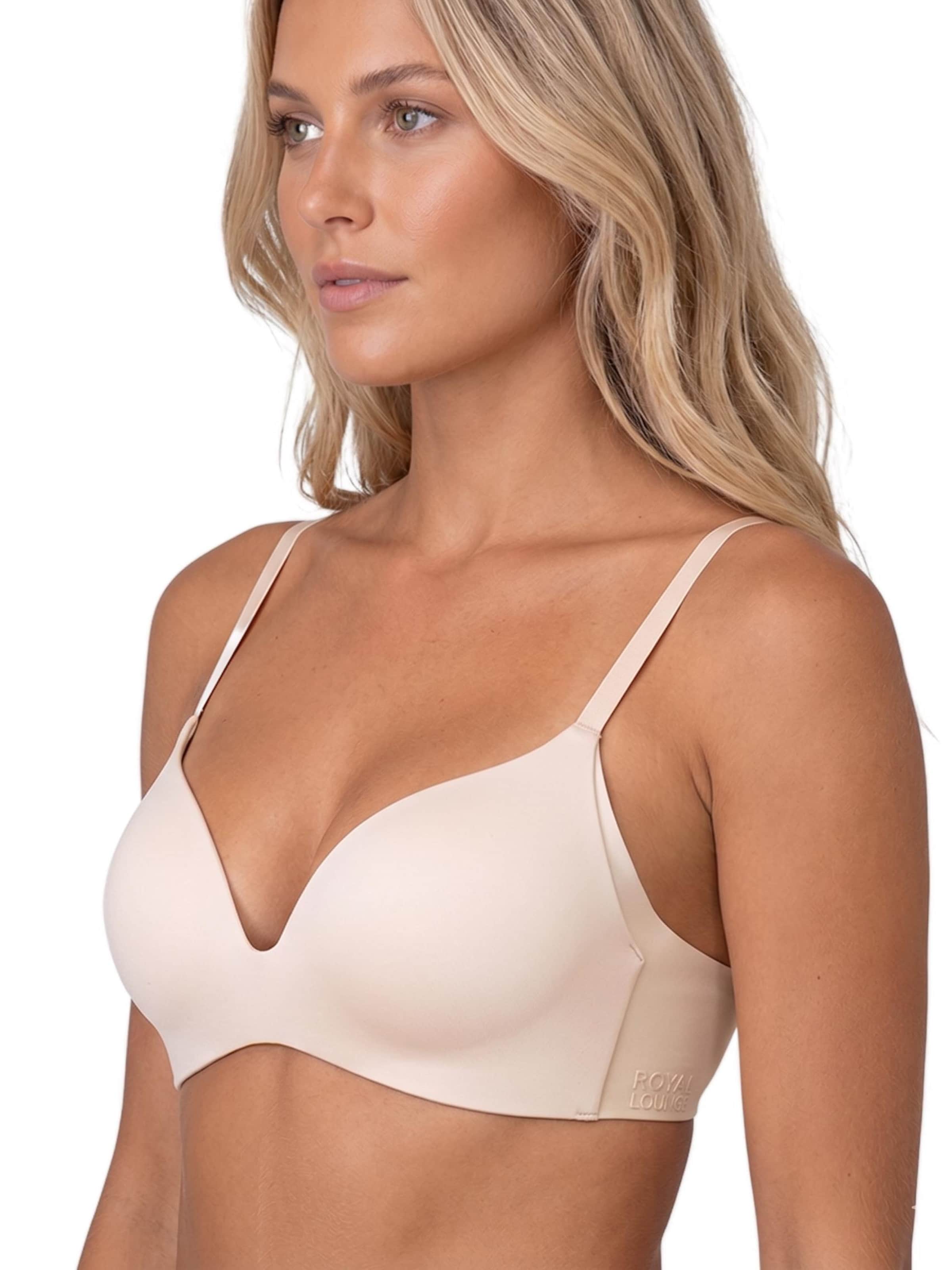 Royal Lounge Intimates T-shirt Bra 'Royal Delite' in Beige