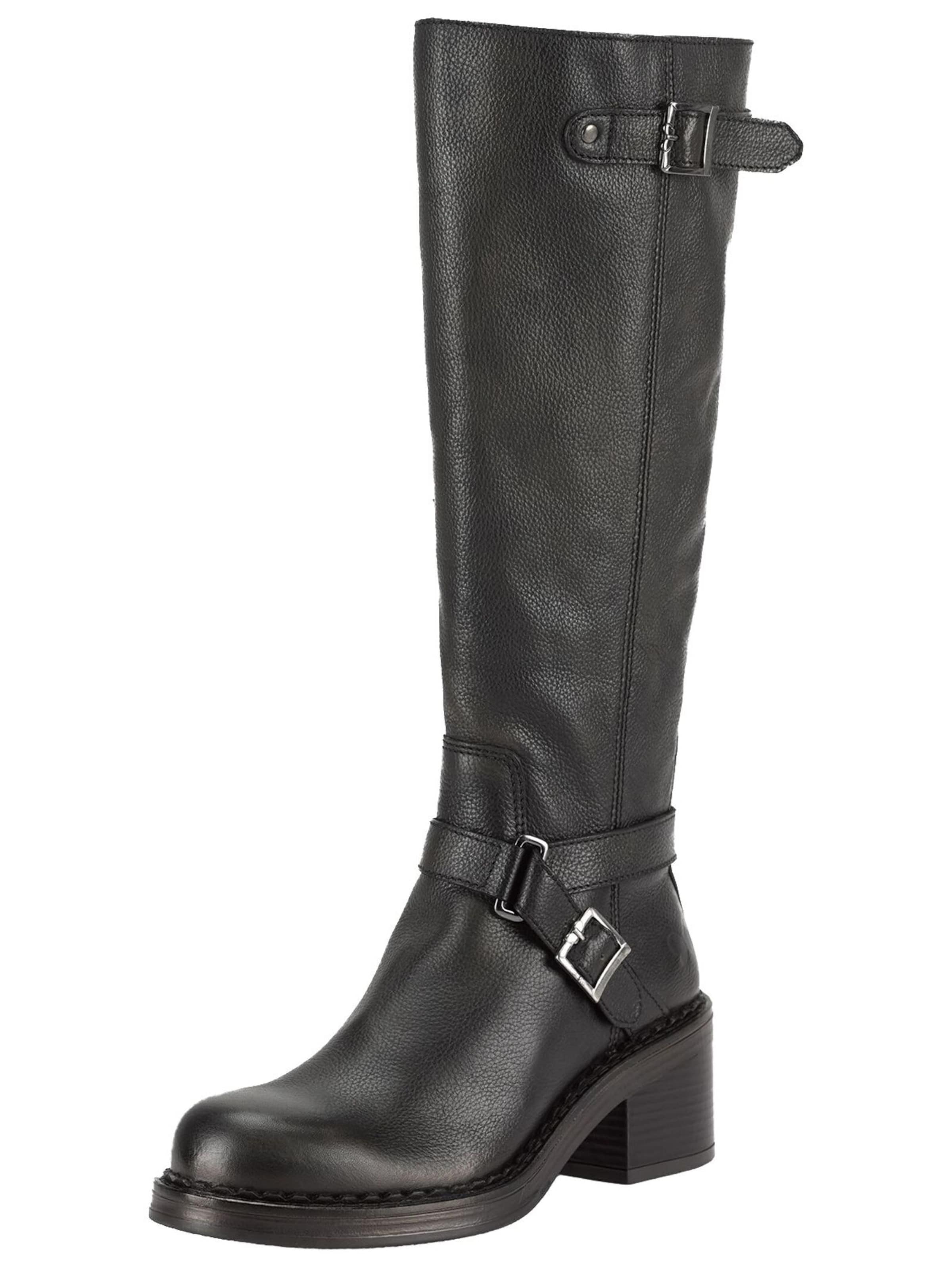 Bottes FELMINI en noir : devant