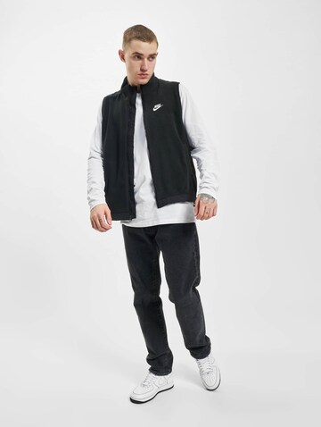 Nike Sportswear Weste 'Club Fleece' in Schwarz