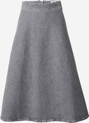 Jupe MADS NORGAARD COPENHAGEN en gris : devant