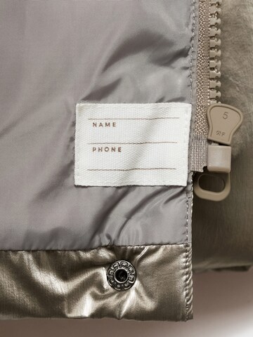 Veste d’hiver 'Marisa' MANGO KIDS en argent