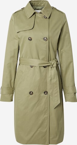 s.Oliver Ανοιξιάτικο και φθινοπωρινό παλτό σε πράσινο: μπροστά