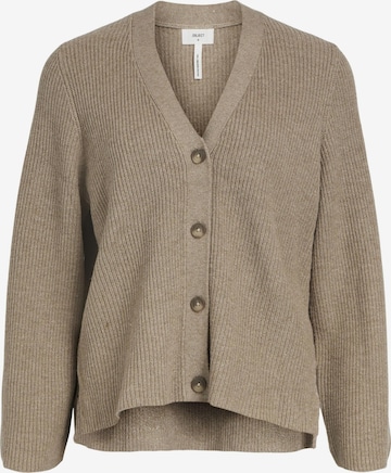 Cardigan 'Malena' OBJECT en marron : devant