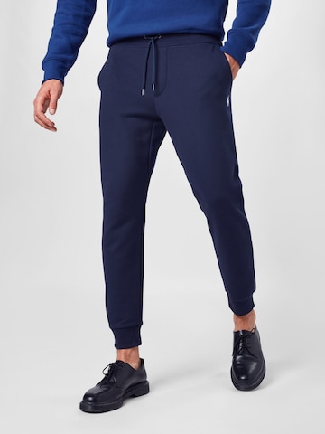 Polo Ralph Lauren Tapered Pants in Blue: front