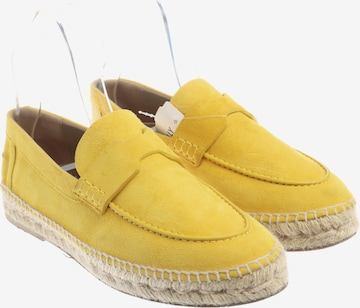 HERMÈS Halbschuhe 37 in Gelb: Vorderseite