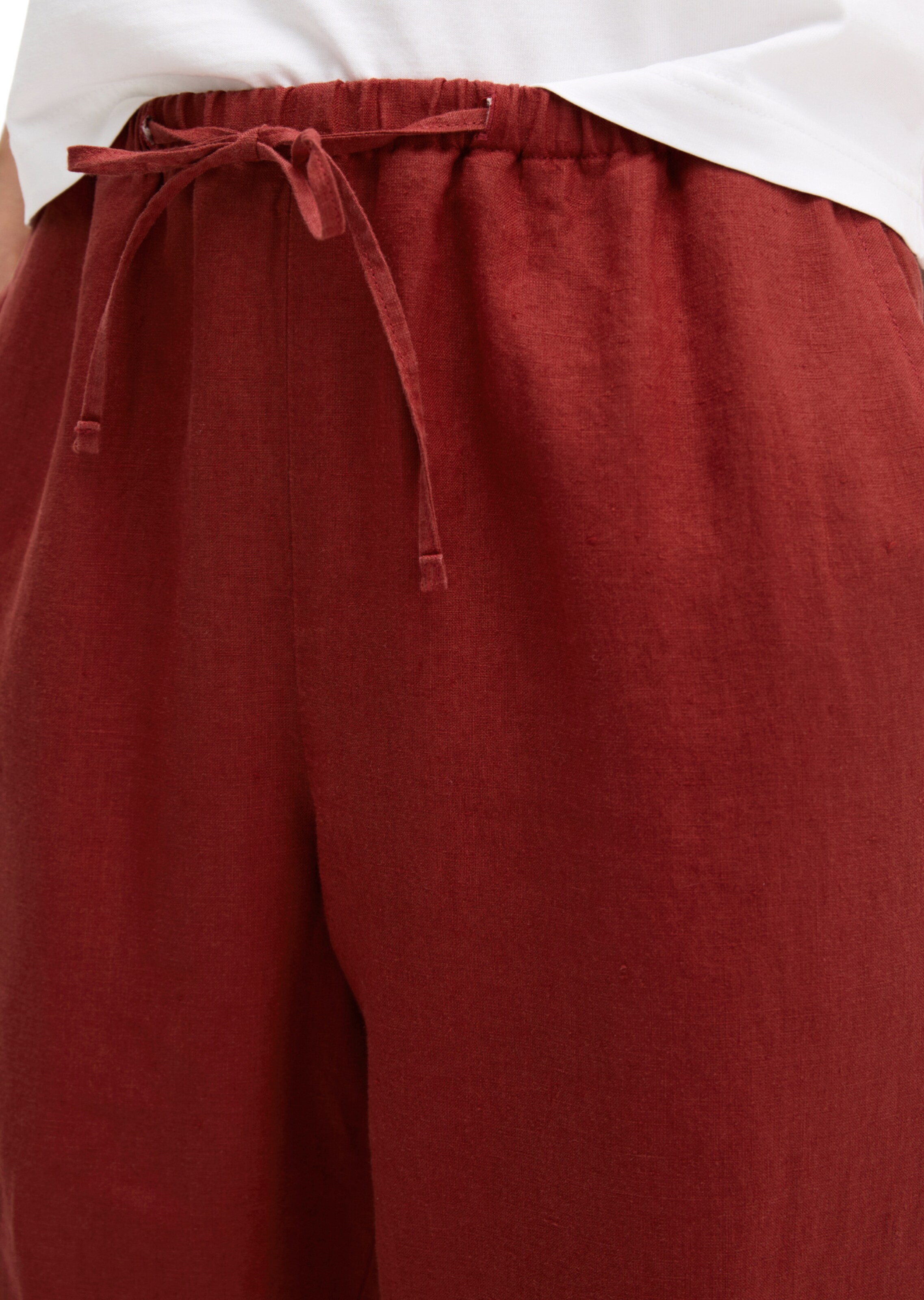 Marc O'Polo Loosefit Hose in Rot