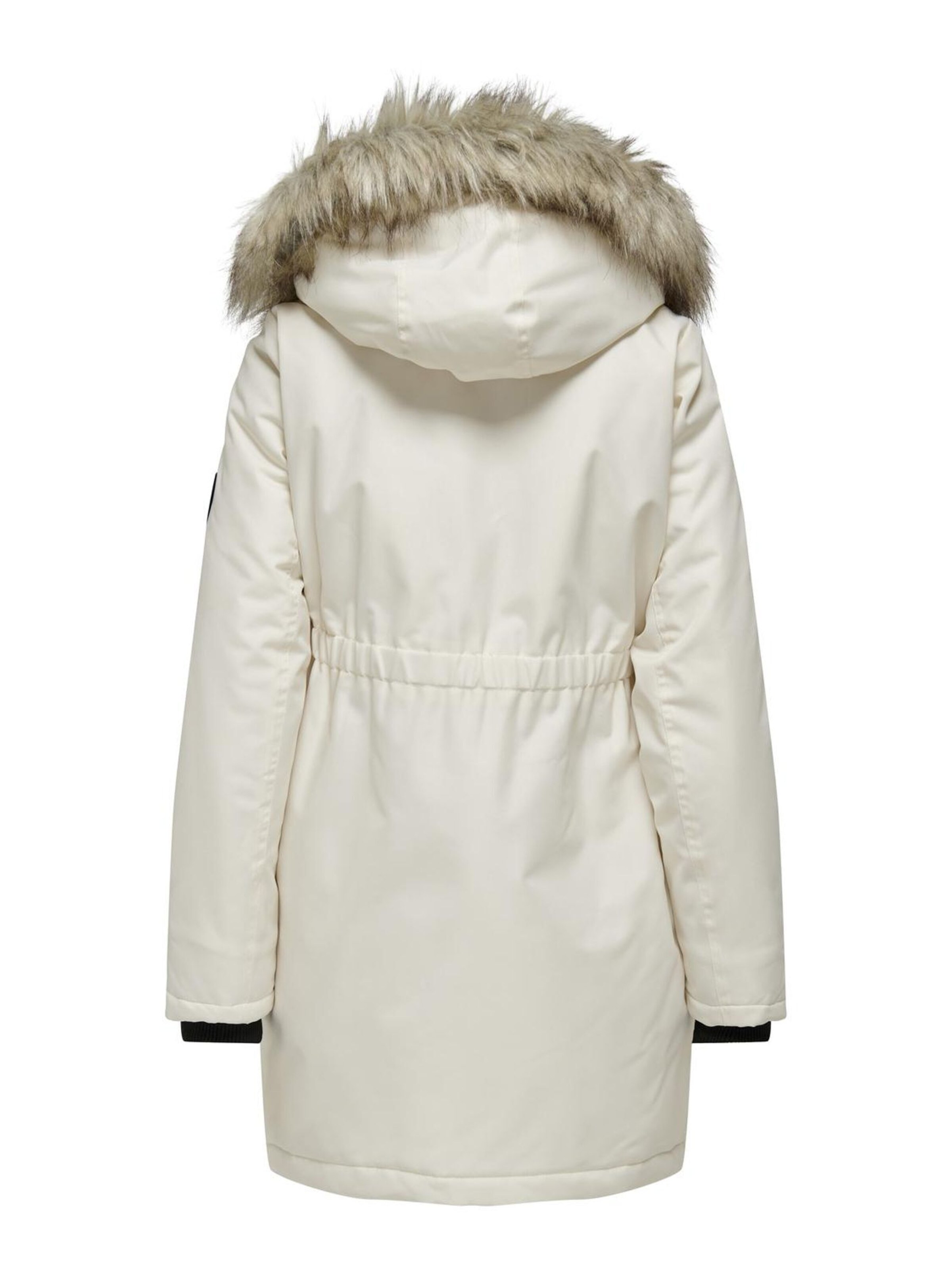 Only Maternity Winter parka 'IRIS' in Beige