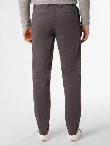 BOSS Orange Tapered Chino Pants in Grey