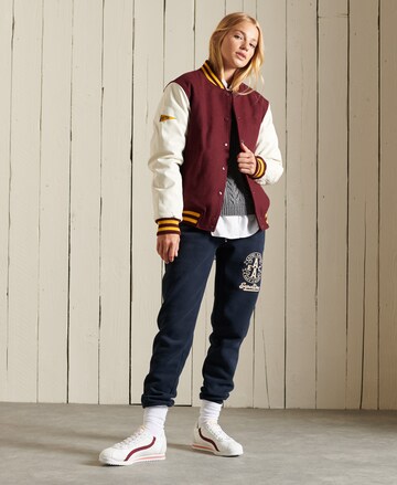 Superdry Tussenjas 'College Varsity' in Rood