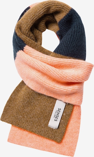 SENSES.THE LABEL Strickschal in blau, Produktansicht