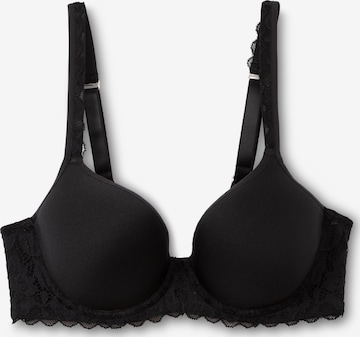 Reggiseno 'Natural Comfort Lace' di CALIDA in nero: frontale