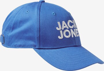 Casquette JACK & JONES en bleu : devant