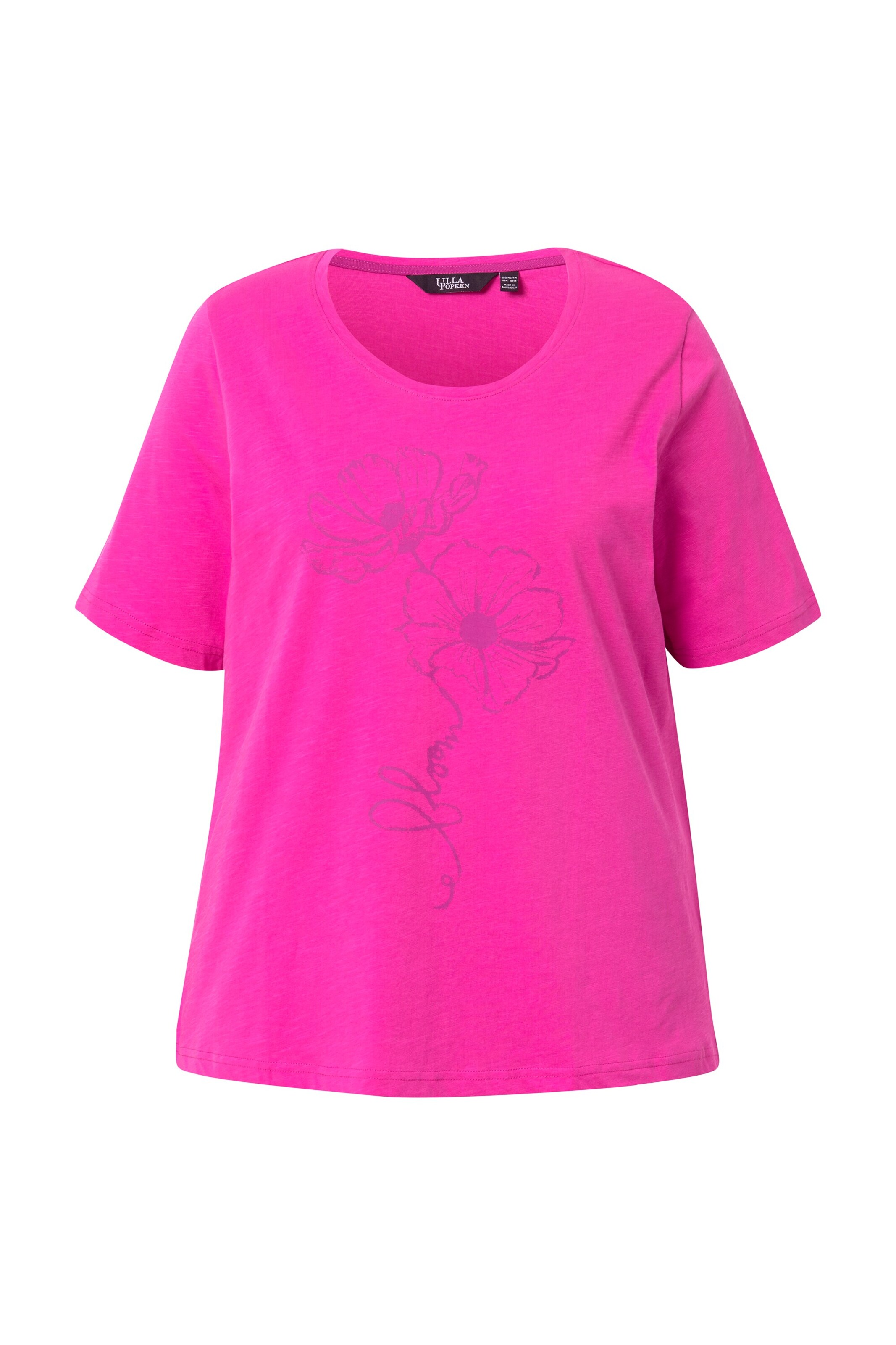 Ulla Popken Shirt in Pink: Vorderseite