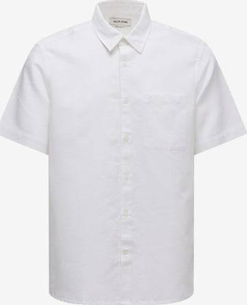 Chemise Salsa Jeans en blanc : devant