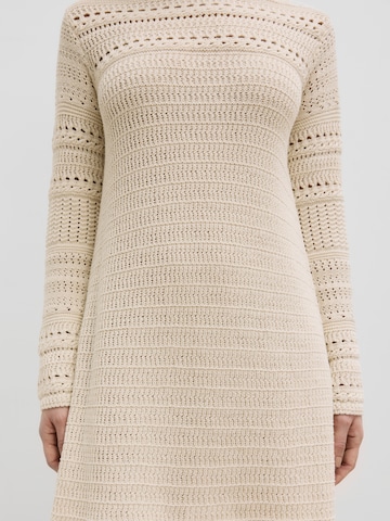 Robe 'Benita' EDITED en beige : devant