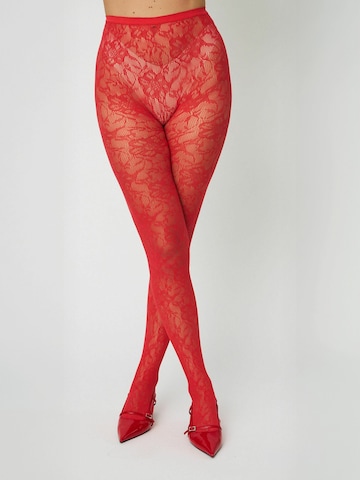 Crās - Collants ' Dacycras ' em rosa