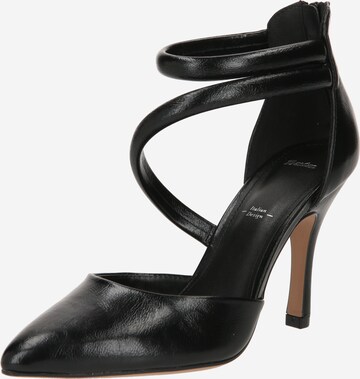 Bata Pumps in Black: front