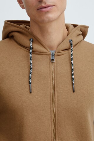 11 Project Zip-Up Hoodie 'Rob' in Brown