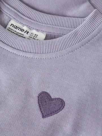 NAME ITSweater majica 'NMFVIMA' - ljubičasta boja