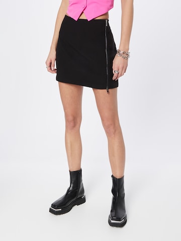WEEKDAY Skirt in Black: front