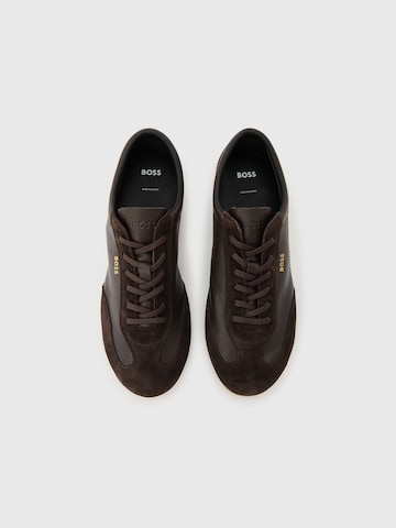 Sneaker bassa 'Lineor' di BOSS in marrone