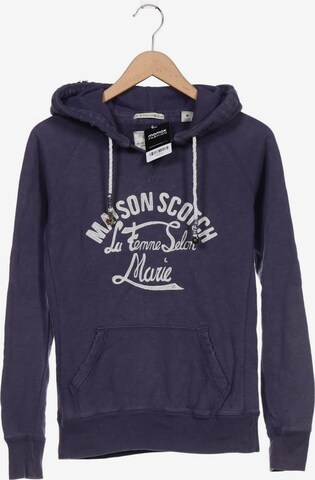MAISON SCOTCH Sweatshirt & Zip-Up Hoodie in S in Blue: front