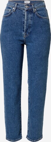 NA-KD Regular Jeans in Blue: front